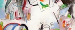 Jaune comme le Bleu du Ciel - Atelier peinture/dessin/volume