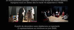 Compagnie Arhéna  - Atelier théâtre et acting hebdomadaire 