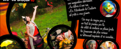 la marchande de couleurs - maquillage artistique - déambulation et fixe