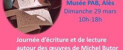 Masterclass journée d'écriture au Musée PAB