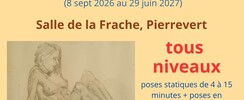 Association R'Eve d'Art  - Atelier libre de dessin « Modèle vivant » 