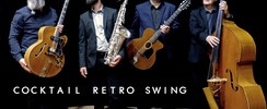 Cocktail Rétro Swing - Groupe jazz manouche pro pour événements privés et publics