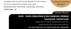 Innovoix Sabine Régnier - LES SAMEDIS CHANTANTS 