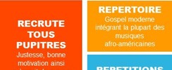 Bordeaux Gospel Academy - GOSPEL - Choeur d'adultes amateurs recrute