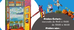 Atelier Jaune comme le Bleu du Ciel - Peinture, dessin, sculpture créatives