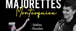 Majorettes de Montesquieu volvestre - Show 2026 Parade spectacle bâton de feu