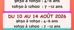 STAGE THEATRE POUR ENFANTS CET ÉTÉ LE PERREUX-SUR-MARNE