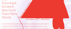 Lectures · Performances · Brrrazier Poétique #6