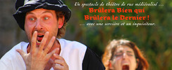 La Sorcière et l'Inquisiteur - Spectacle de théâtre de rue médiévalisé