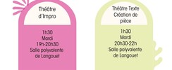 L'Atelier Théâtre - Théâtre pour adulte: Atelier IMPRO ou Atelier TEXTE