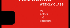 AGARTE STUDIO - FILM ACTING WEEKLY CLASSES for actors and directors