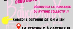 stage initiation batucada dans le tarn 81