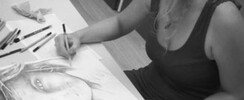 Alexandra Dupont Dessinatrice - Création d'oeuvre personnalisée