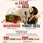 Du sacré au Jazz : Misa Tango et  Porgy and Bess 