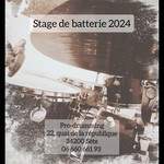 Stage de batterie juillet 2024 