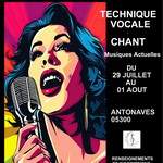 STAGE D'ÉTÉ CHANT TECHNIQUE VOCALE 