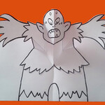 Bouh! un mini livre pop up horrifique 