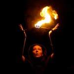 Cie Les Frères du Mystère  - Spectacle de feu    Les Gardiennes  de Shandora  