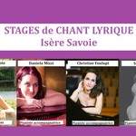 STAGE de CHANT LYRIQUE aout 2026 Isère