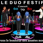 DUO FESTIF - LES SUCCÈS FOUS DES  ANNÉES 60 70 80 