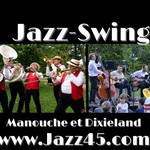 Swing & Jazz 45 - Plusieurs groupes: Swing Manouche, New Orleans, Jazz, Rock