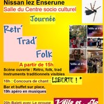 Journée Rétr'Trad Folk de Nissan lez Enserune