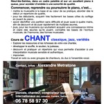 Alexandre Metratone - Cours de piano, cours de chant 