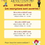 STAGE IDEOTHEATRE VACANCES D'ÉTÉ 2026