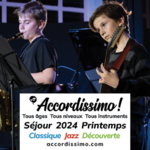 Séjour musical Accordissimo - Printemps 2024