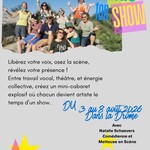 Fais ton show !!! ( Corps en Voix) STAGE Août création 