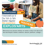 L'atelier Art'Ligue - Atelier enfant ado Explos'Arts