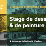 Stage de dessin & de peinture - 5 jours d'immersion créative