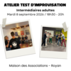 Atelier test impro intermédiaire 