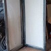 Décor de théâtre: paravent de projection tulle vitrail