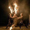 Clan muspellheim - spectacle de feu - Völuspà - spectacle de feu viking 