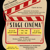 Stage cinéma : Jeu face à une caméra : filmer, caster,...