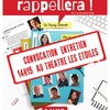 Cherche 4 comédiens (2F &2H) pour pièce journée 60 fois