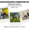 Atelier découverte impro débutants 