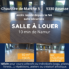 Location salle de yoga / sports / ateliers de 60m²