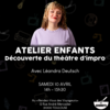  Stage d'initiation enfants (8-11ans) - Cie Les Grumots