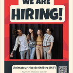 Nous recherchons un/e Animateur·rice de théâtre (H/F) 