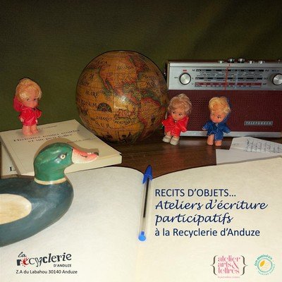 ATELIER ARTS ET LETTRES - CYCLE ATELIERS D'ECRITURE : RECITS D'OBJETS