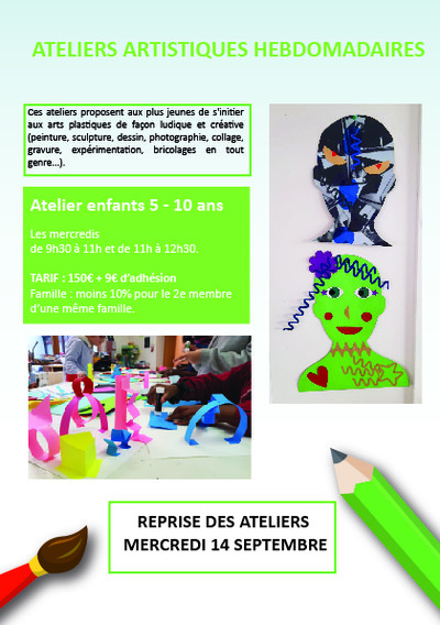 Ateliers Arrosés - ateliers artistiques