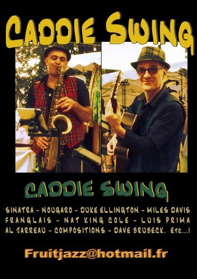 CADDIE SWING - Duo musicale mobile ou Fixe