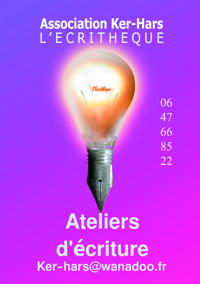 Catherine marc - Les ateliers d'écriture de l'écrithèque 2025/2026