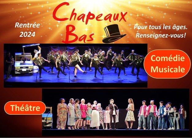 Chapeaux Bas - Ateliers de théâtre et de comédie musicale