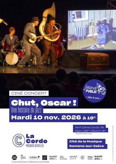 Ciné-Concert : CHUT, OSCAR !