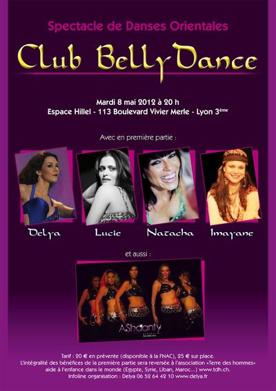  Club Bellydance, bellydance superstars le 8 mai 2012 à Lyon