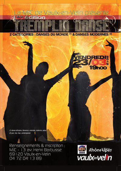 CONCOURS Amateur Grand Lyon Tremplin Danse - Appel à candidatureDO