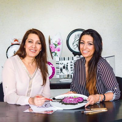 COURS DE PEINTURE SUR PORCELAINE - MEYZIEU